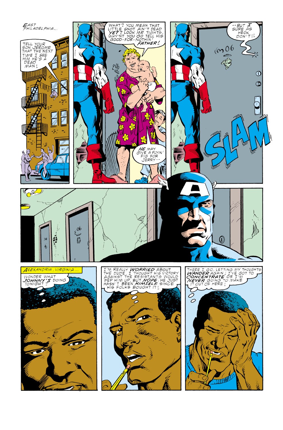 Read online Captain America (1968) comic -  Issue #347 - 9