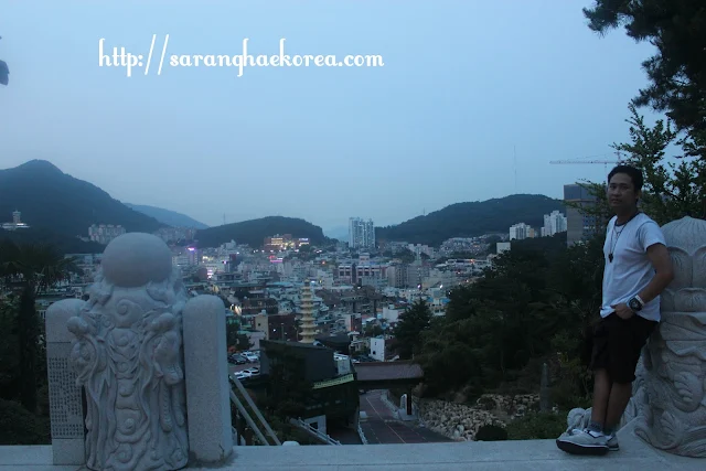 City view of Busan from the Temple