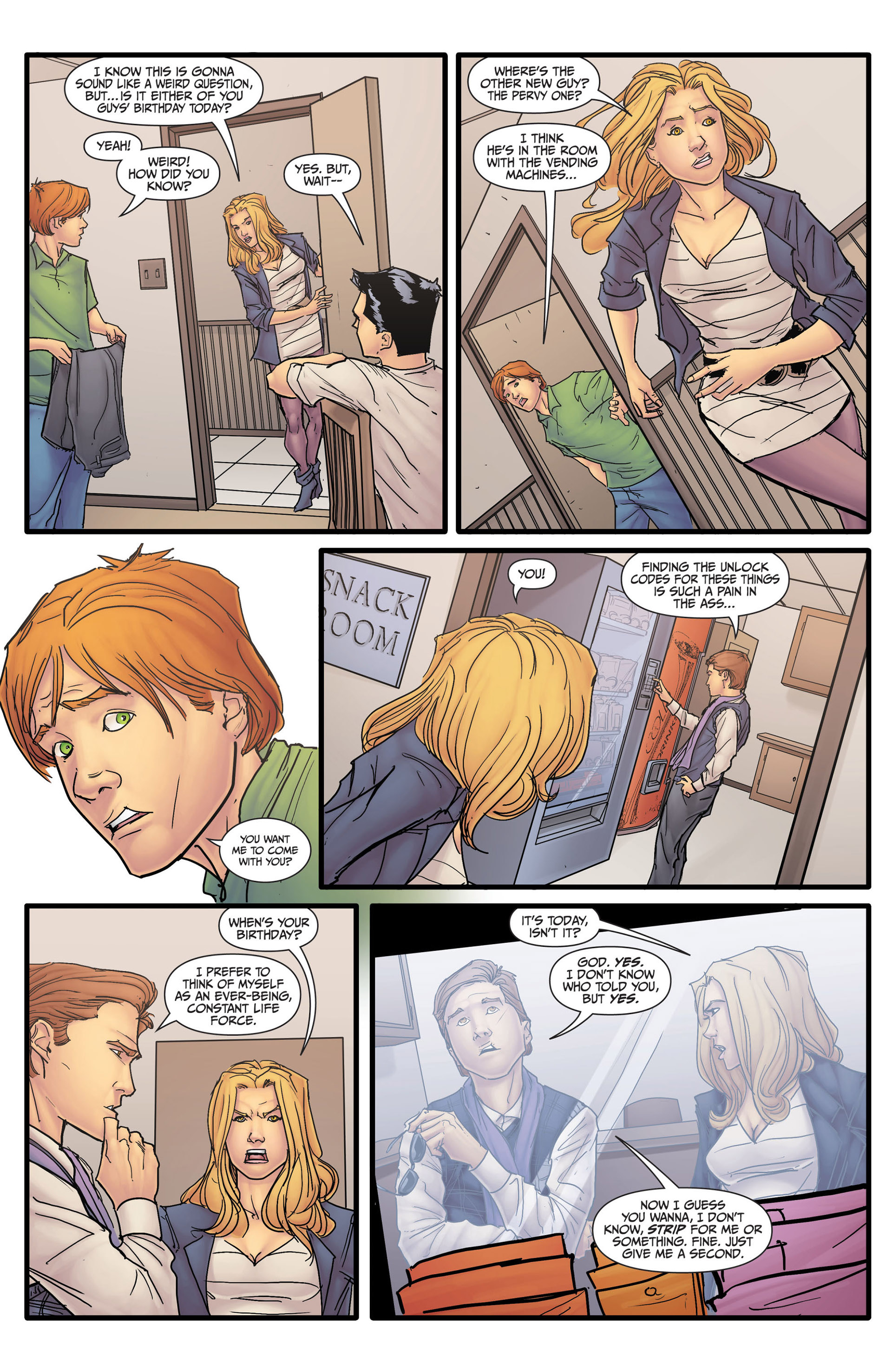 Read online Morning Glories comic -  Issue # _TPB 1 - 47