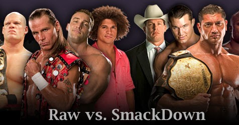 Historia del Wrestling Team Raw vs Team Smackdown, WWE Survivor Series