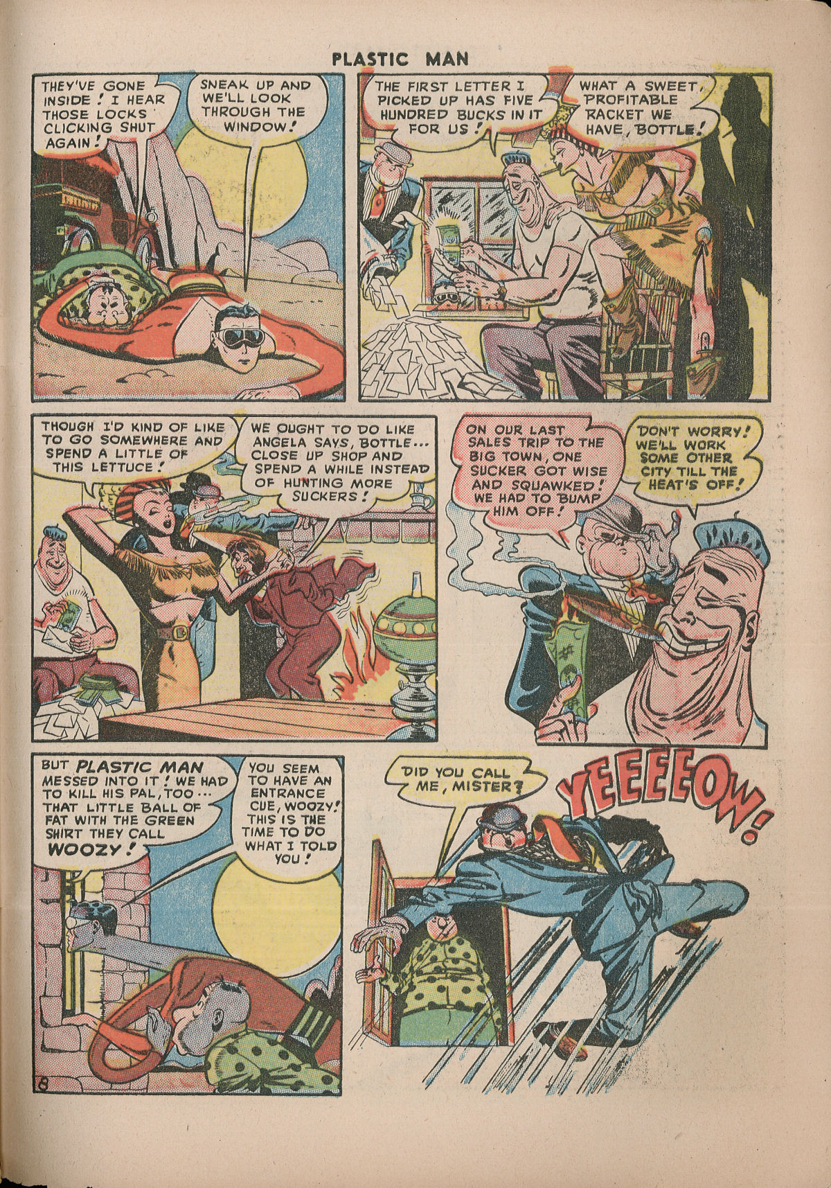 Read online Plastic Man (1943) comic -  Issue #11 - 43
