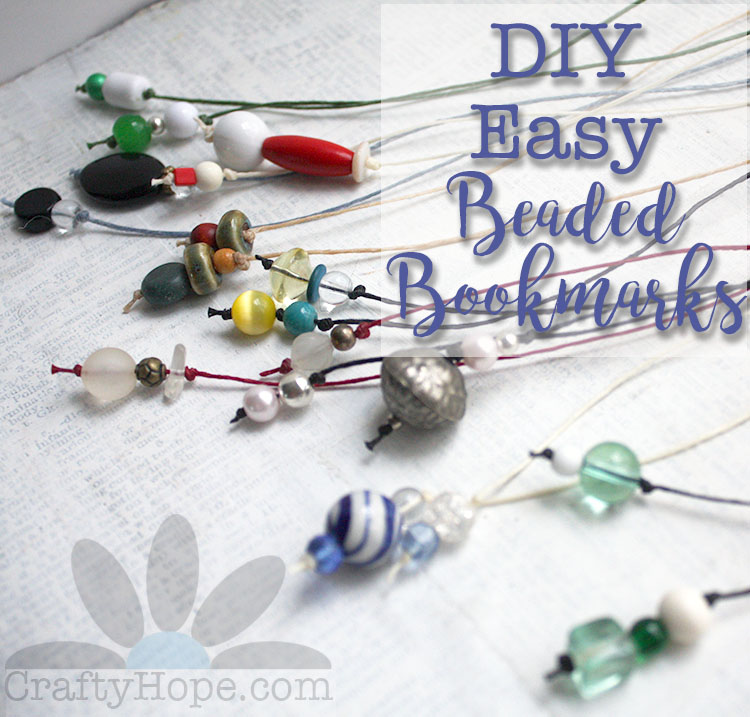 DIY Easy Beaded Bookmarks