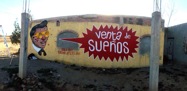 Street Art By Italian Graffiti Artist Pixel Pancho In Juarez Mexico For Hola Color Urban Art Festival. 3