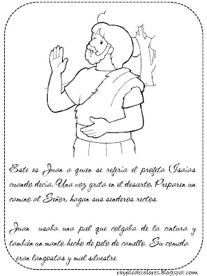 Juan Bautista anuncia la venida de Jesús