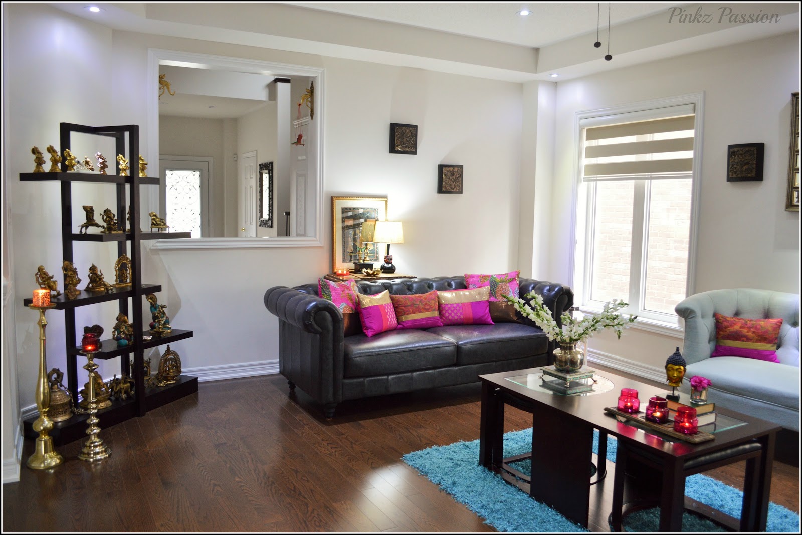 Pinkz passion : my home my pride (tour of living room)