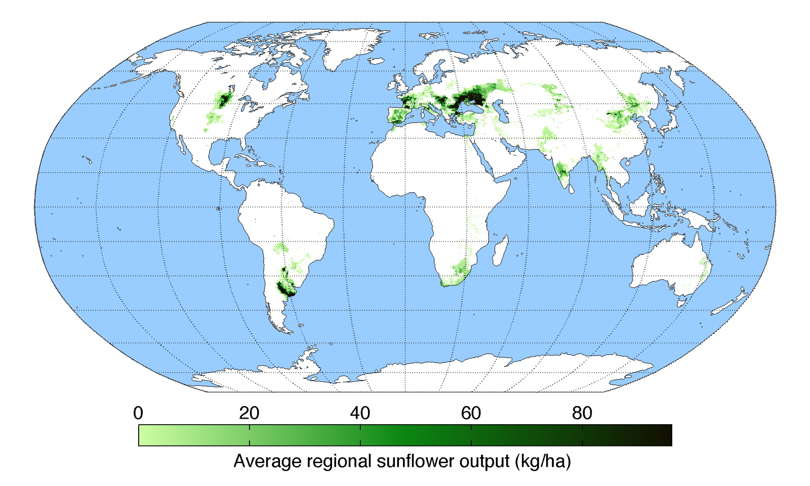 The sunflower crop around the World The sunflower crop around the World
