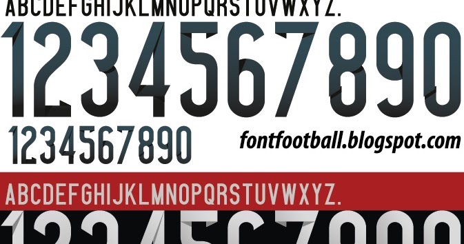 adidas world cup 2014 font vector