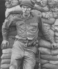 Patrolling in Korea 1952