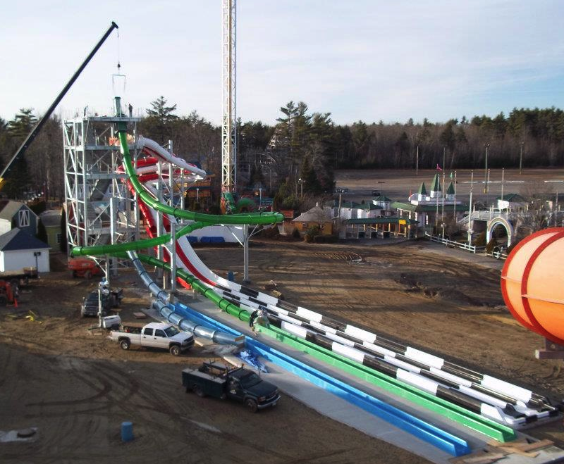 NewsPlusNotes Slide Tower Addition to Funtown Splashtown Almost Complete