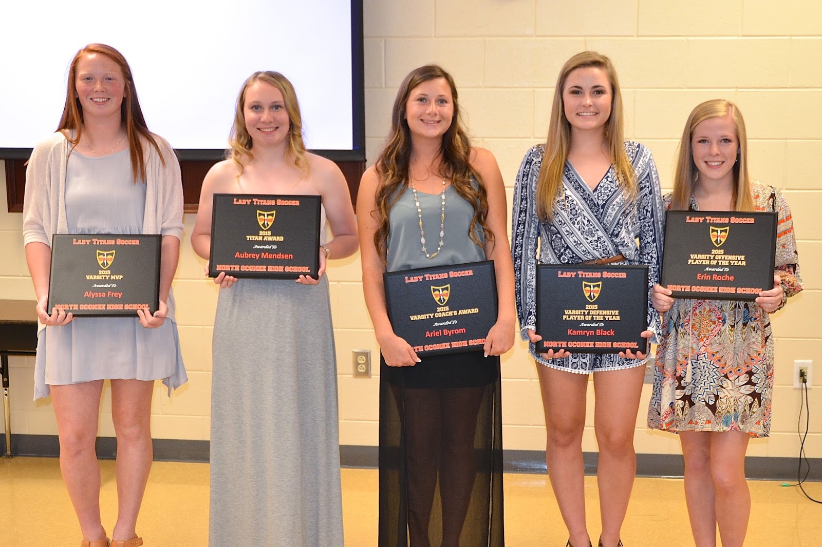 NOHS Girls Soccer End of season banquet and awards night