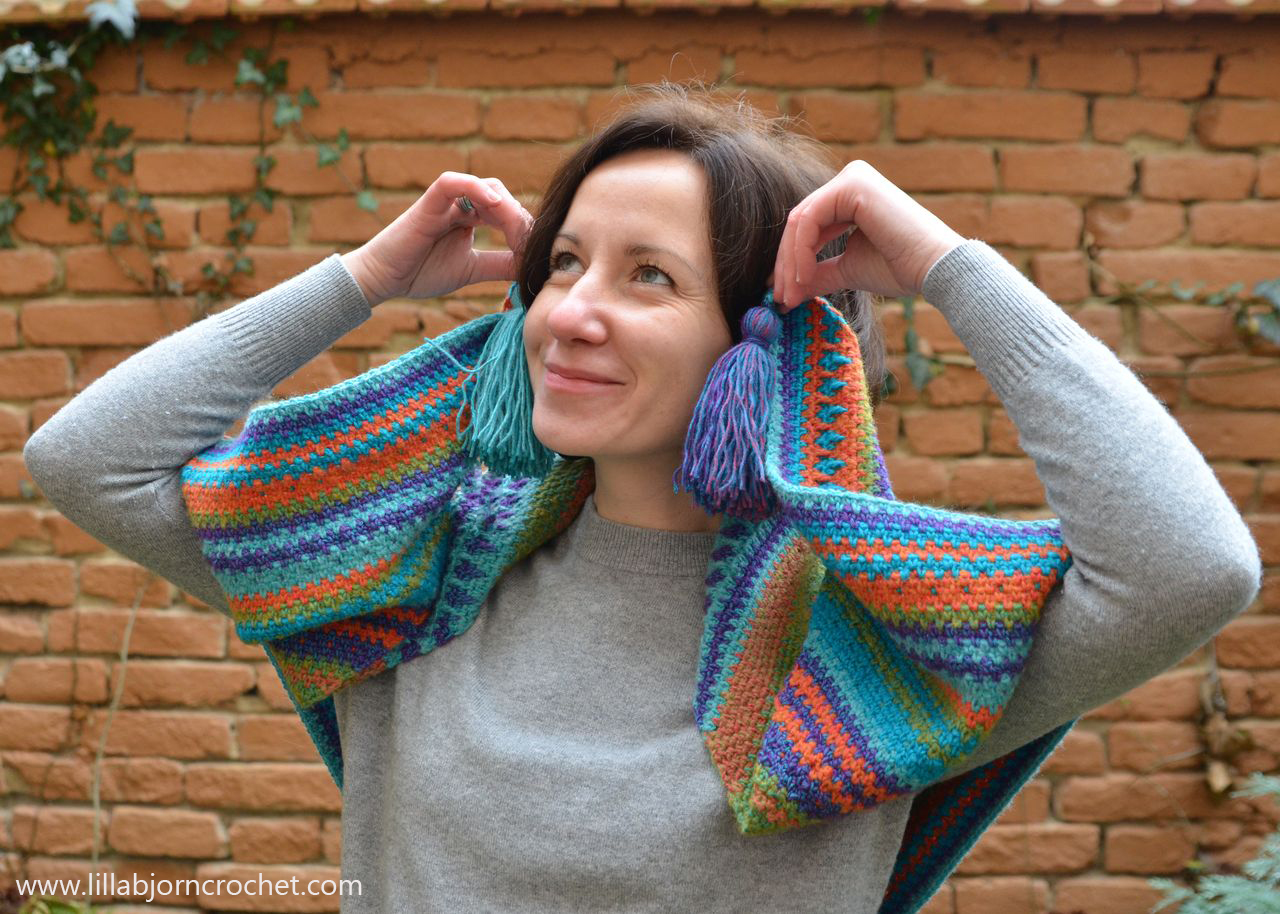 River Washed new Shawl design is on its way… LillaBjörn's Crochet World