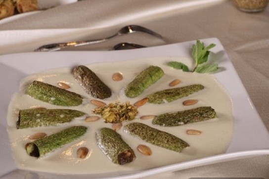 Stuffed courgette yoghurt stew recipe (Sheikh al-Mahshi) Stuffed courgette yoghurt stew recipe (Sheikh al-Mahshi)