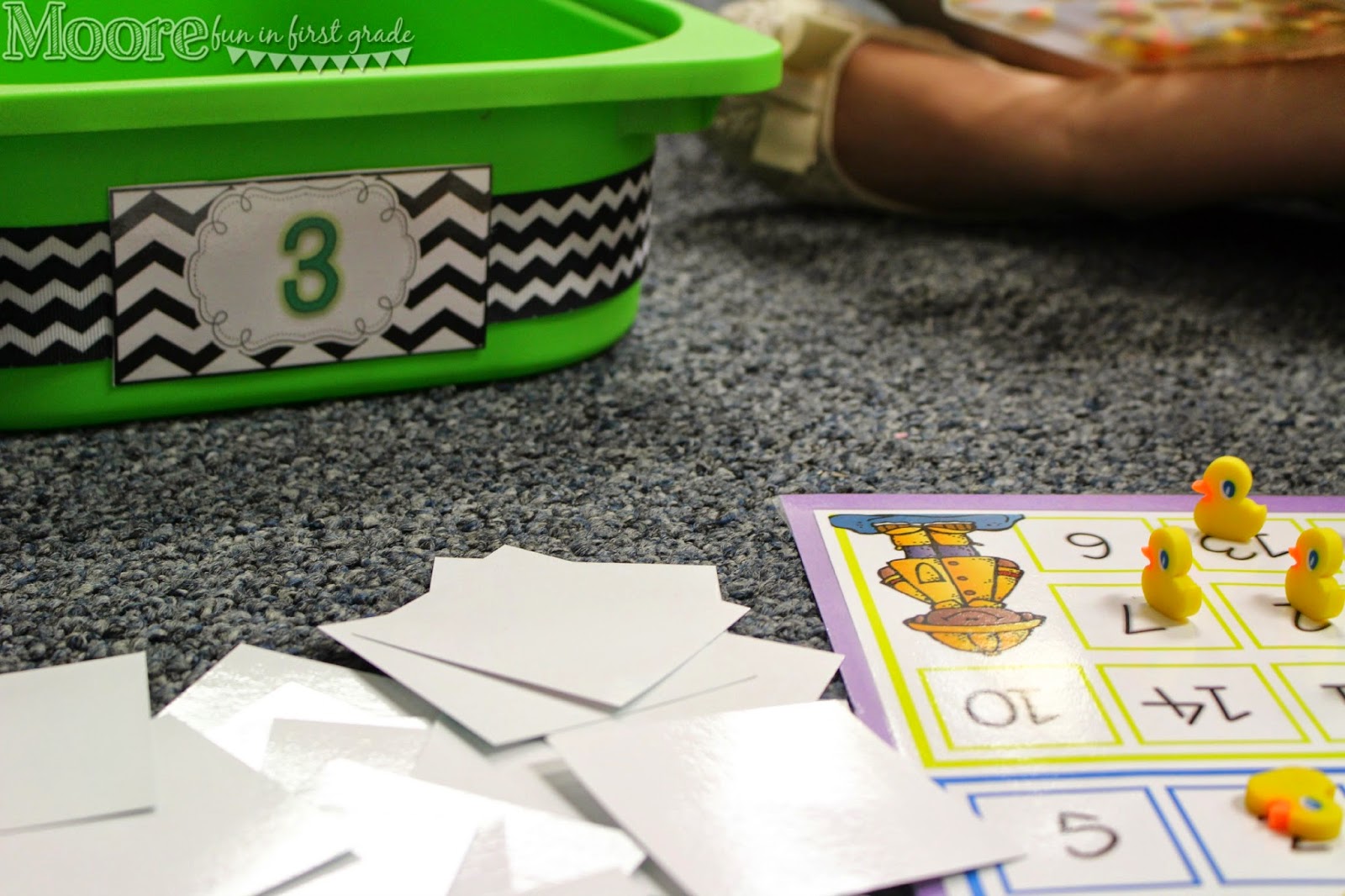 Moore Fun in First: All About Math Stations