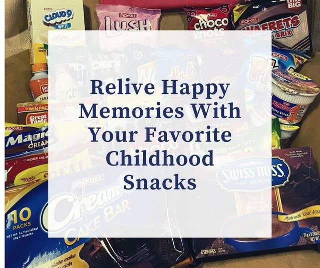 Relive happy memories with your favorite childhood snacks