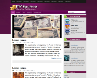 My Business Blogger Templates