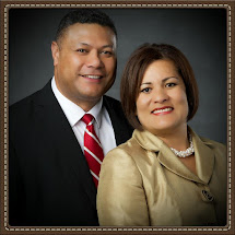 President Sione and Lupe Tuione
