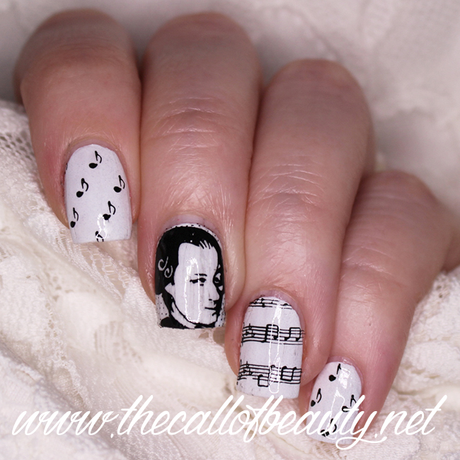Mozart Nail Art
