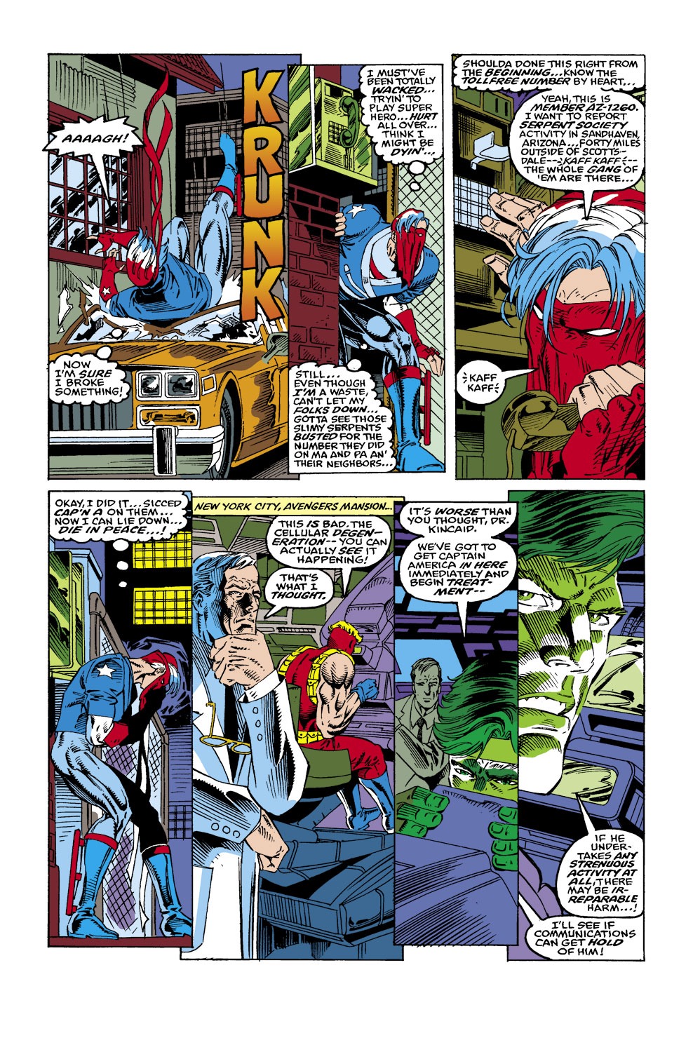 Captain America (1968) Issue #434 #384 - English 18