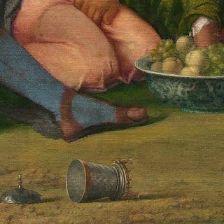 Dei di Bellini: pisside rovesciata.
