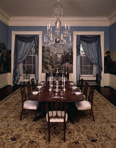 The Devoted Classicist: White House: The President's Dining Room
