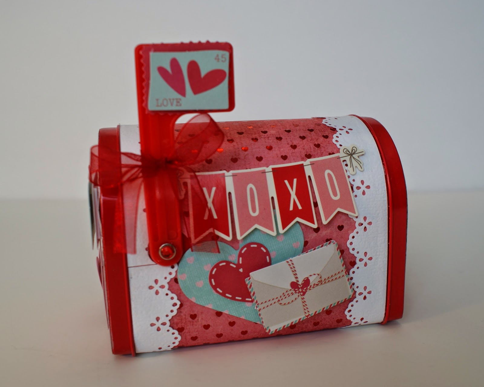 My Scrap Asylum Valentine's Day Mini Mailbox Favors