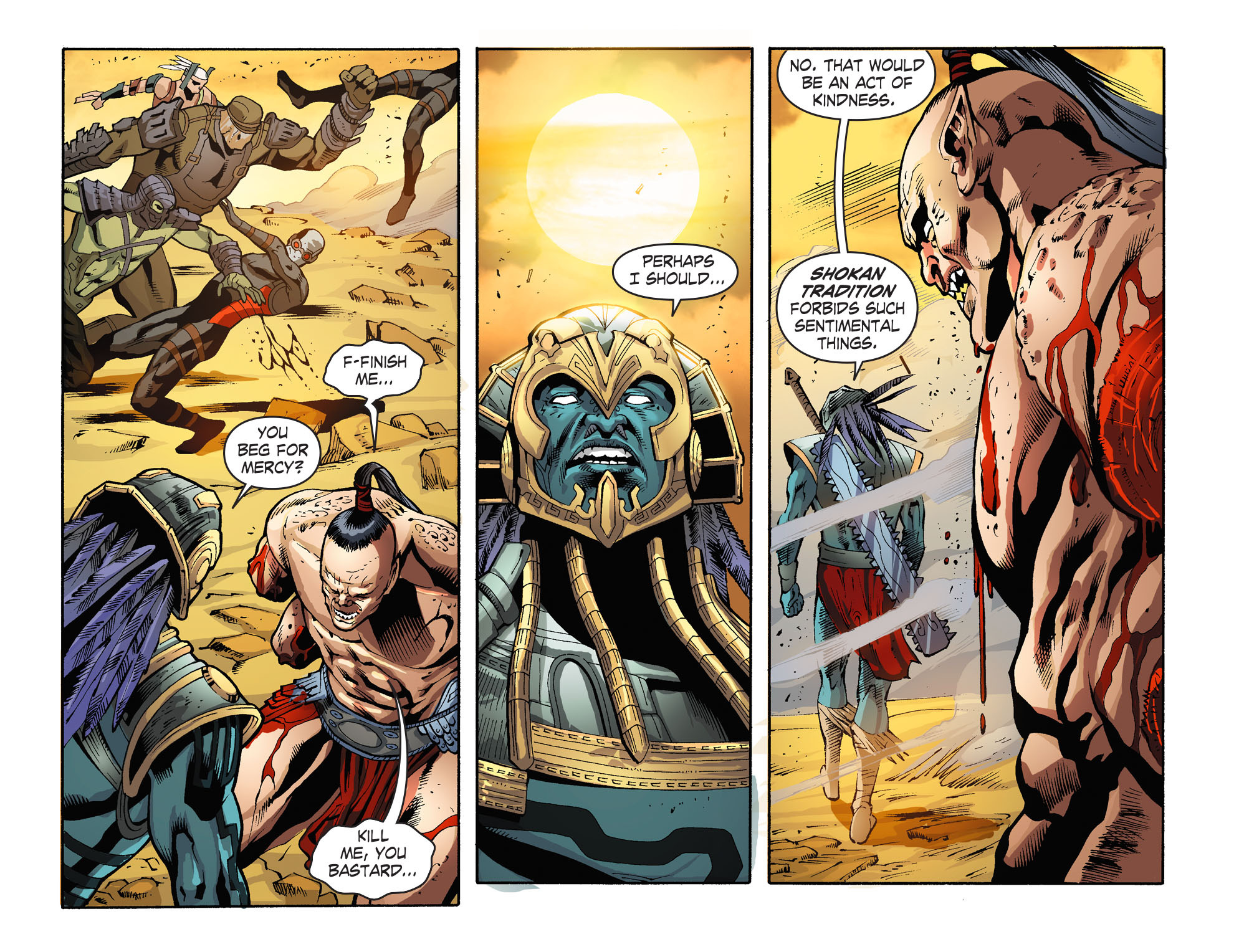 Read online Mortal Kombat X [I] comic -  Issue #8 - 20