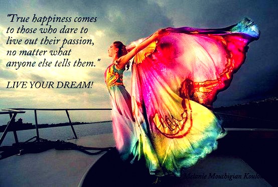 Positive & Inspirational Quotes: LIVE YOUR DREAM.