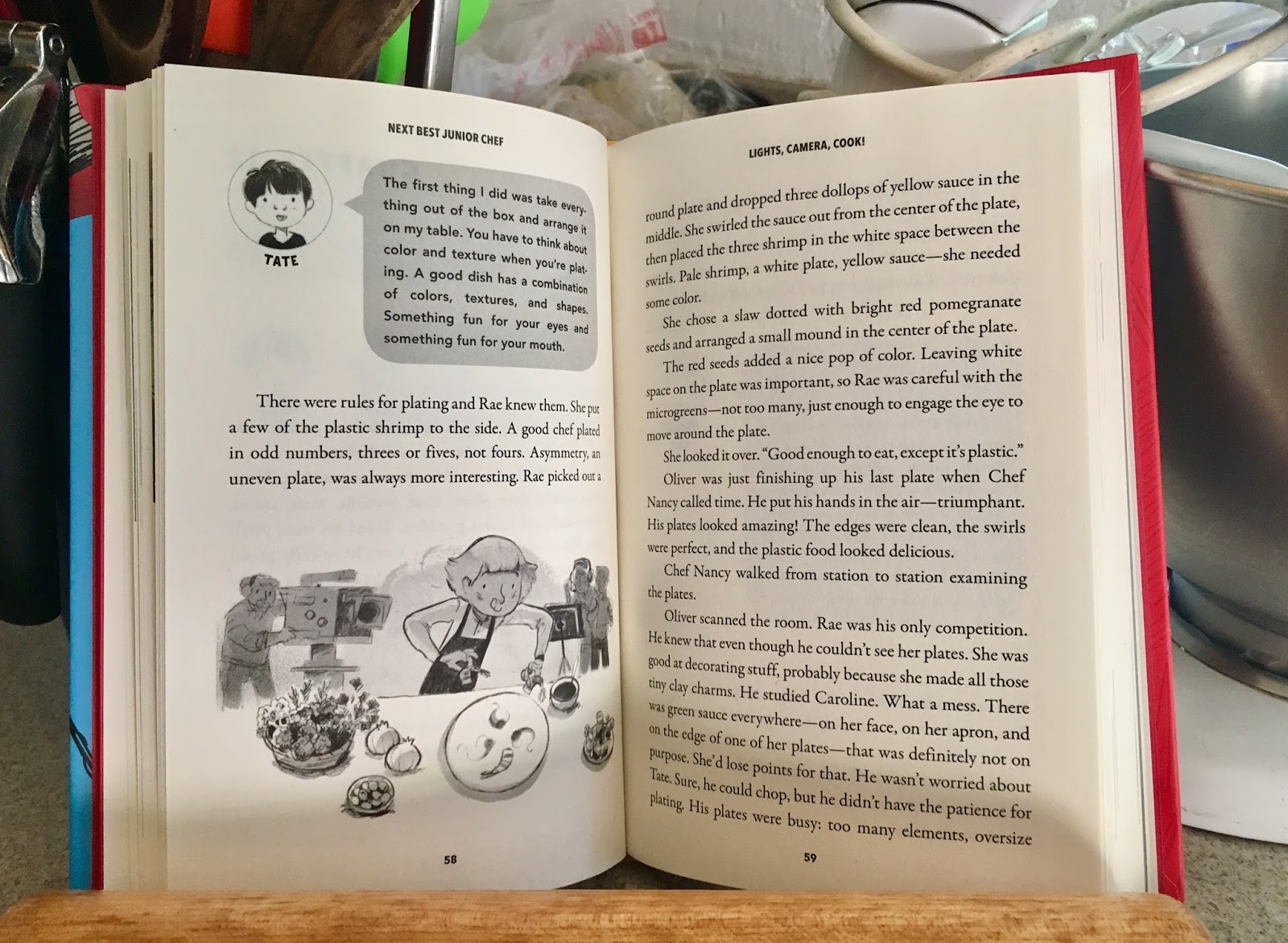 The Next Best Junior Chef Book 1 Lights Camera Cook By Charise