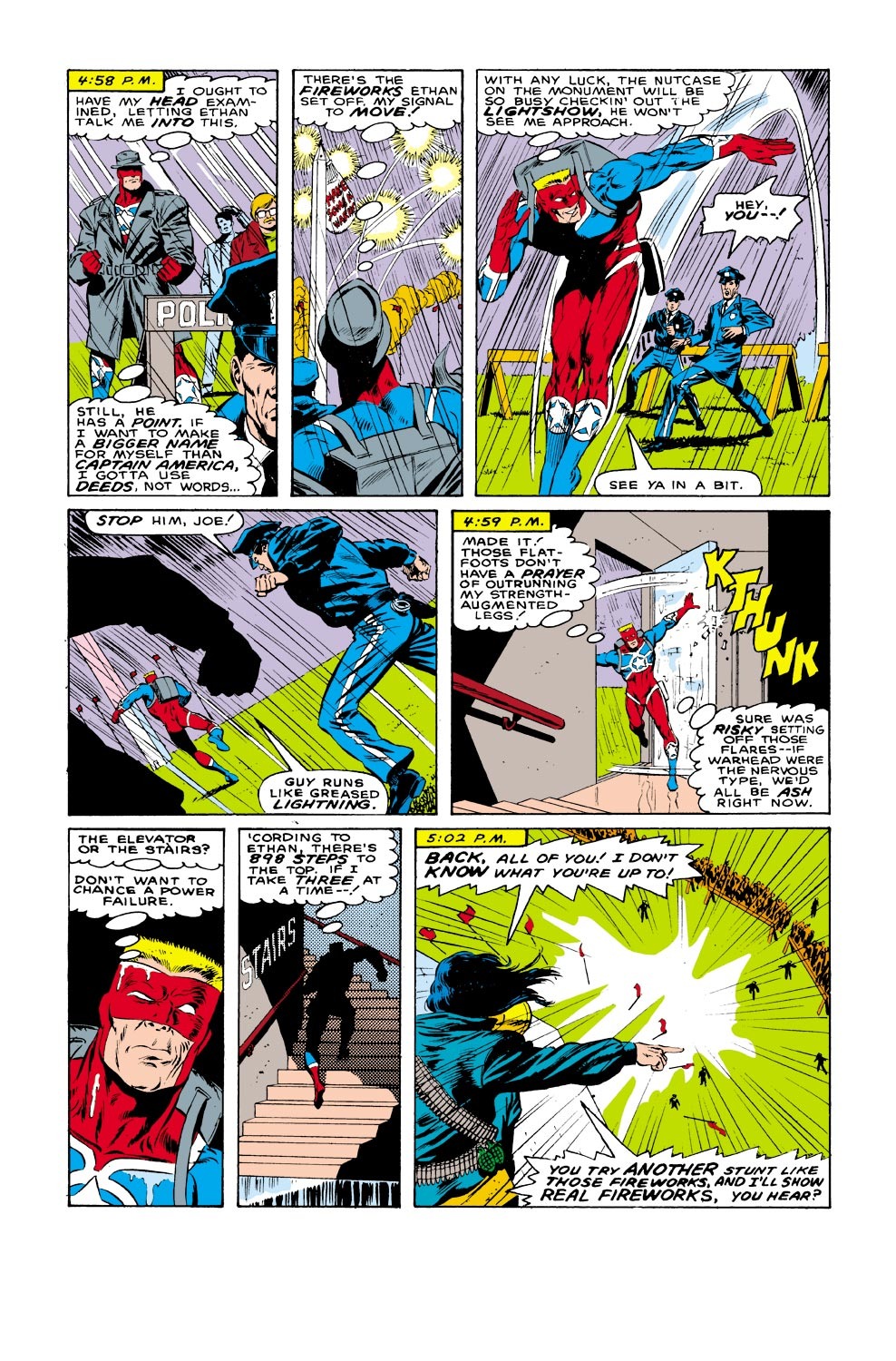 Captain America (1968) Issue #332 #261 - English 17