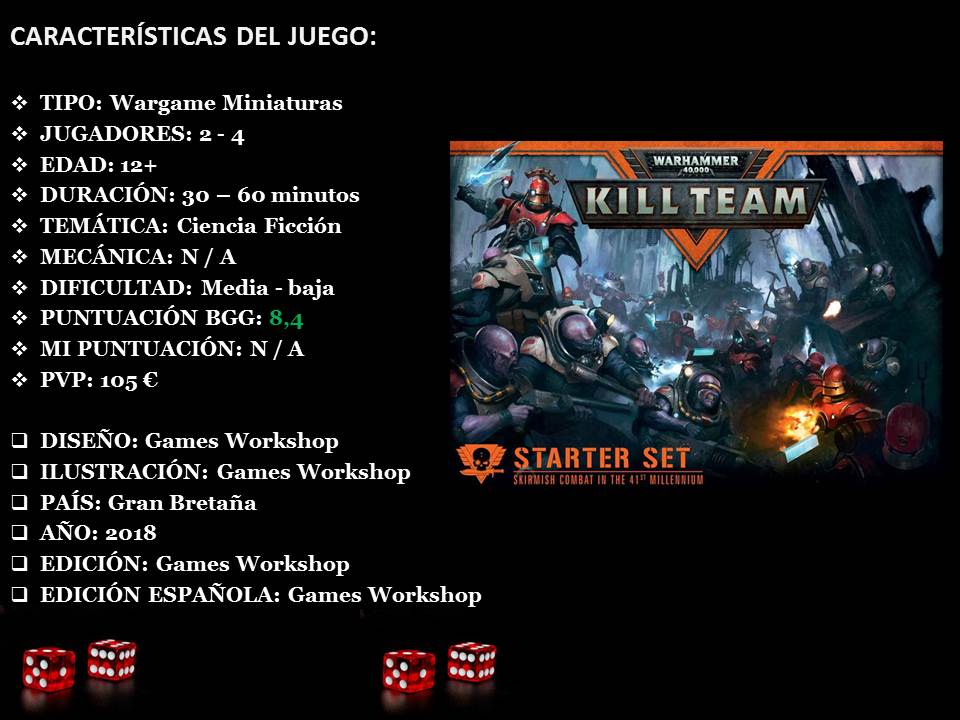 Juego De Mesa Basado En Warhammer 40k De Games Workshop