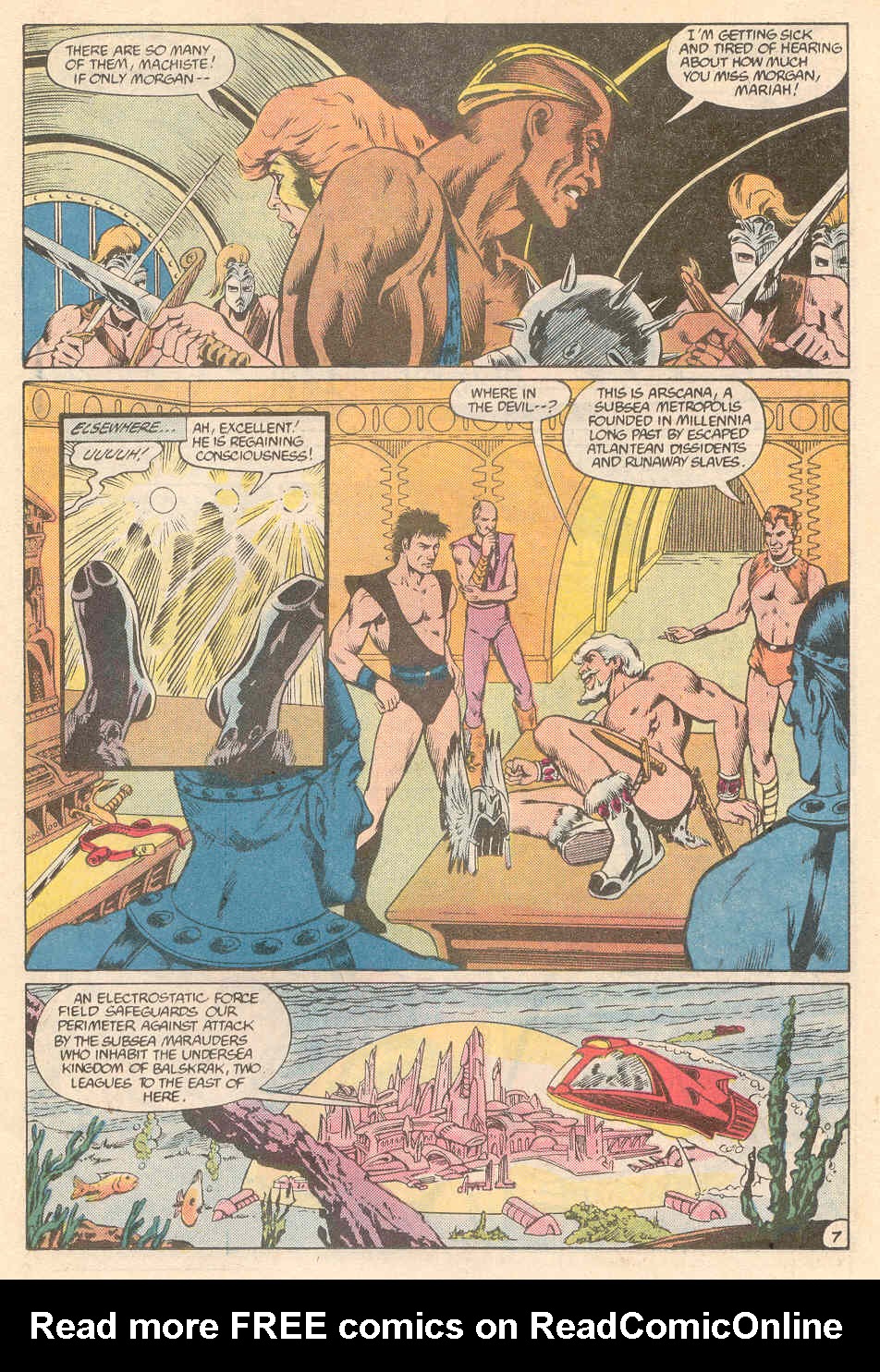 Read online Warlord (1976) comic -  Issue #111 - 7