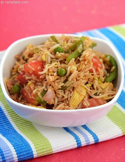 Tarla Dalal Quick Thai Rice