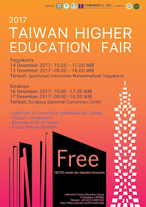 Taiwan Higher Education Fair 2017 in Yogyakarta and Surabaya Taiwan Higher Education Fair 2017 in Yogyakarta and Surabaya