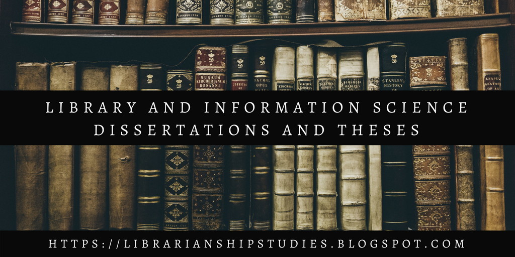 Dissertation in library science