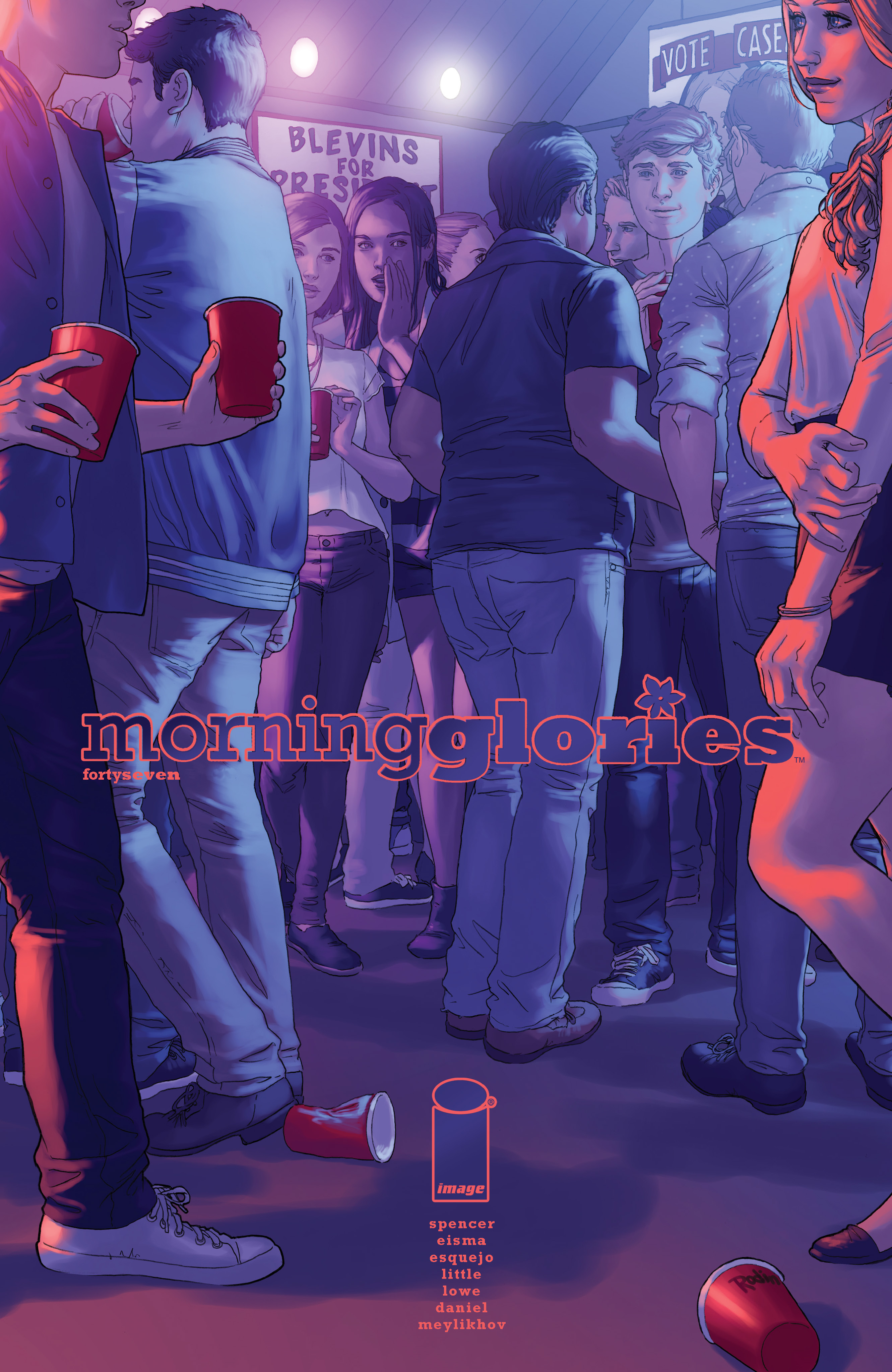Read online Morning Glories comic -  Issue #47 - 1