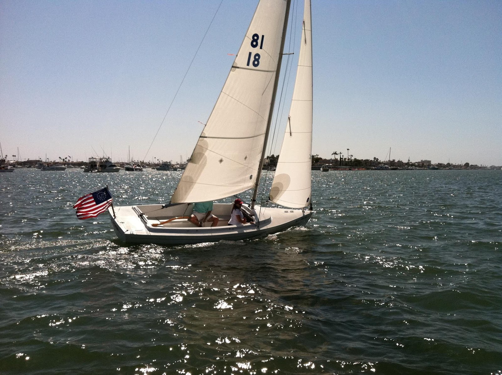 LEN BOSE YACHT SALES For Sale Harbor 20 Hull 81 "LIGHTNING" 23000