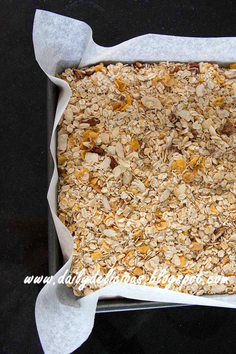 dailydelicious Granola Bars Love and energy packed!