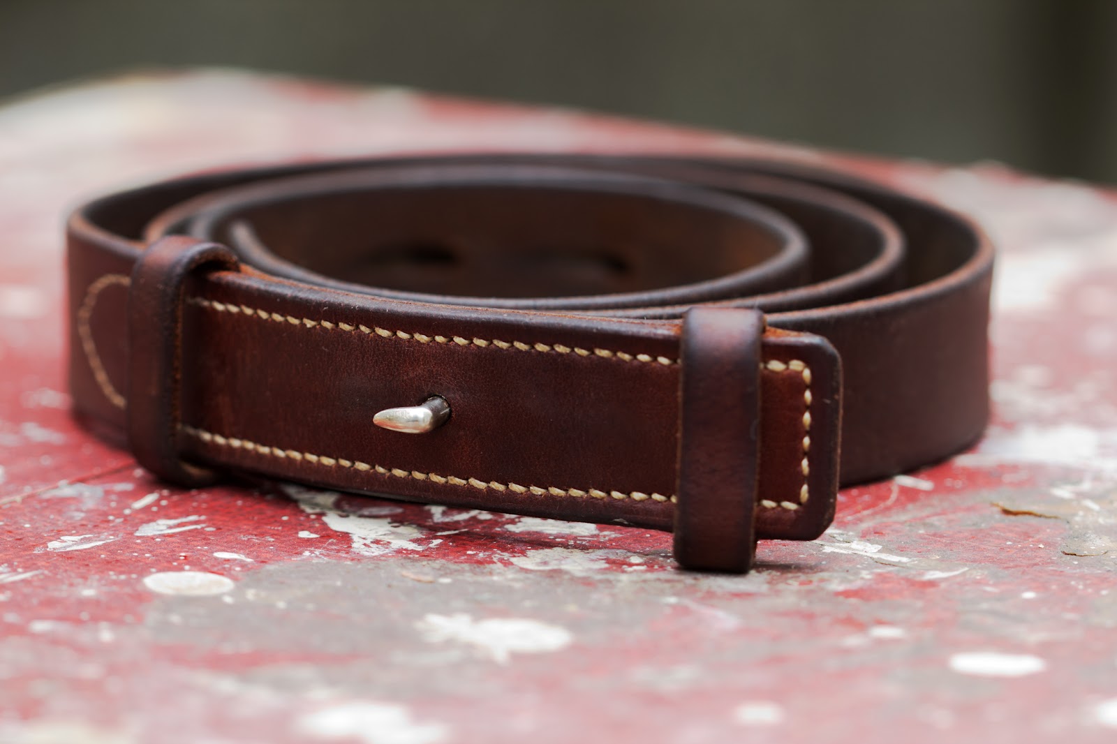 After the Denim: Dahlman Architect Belt - Before and After