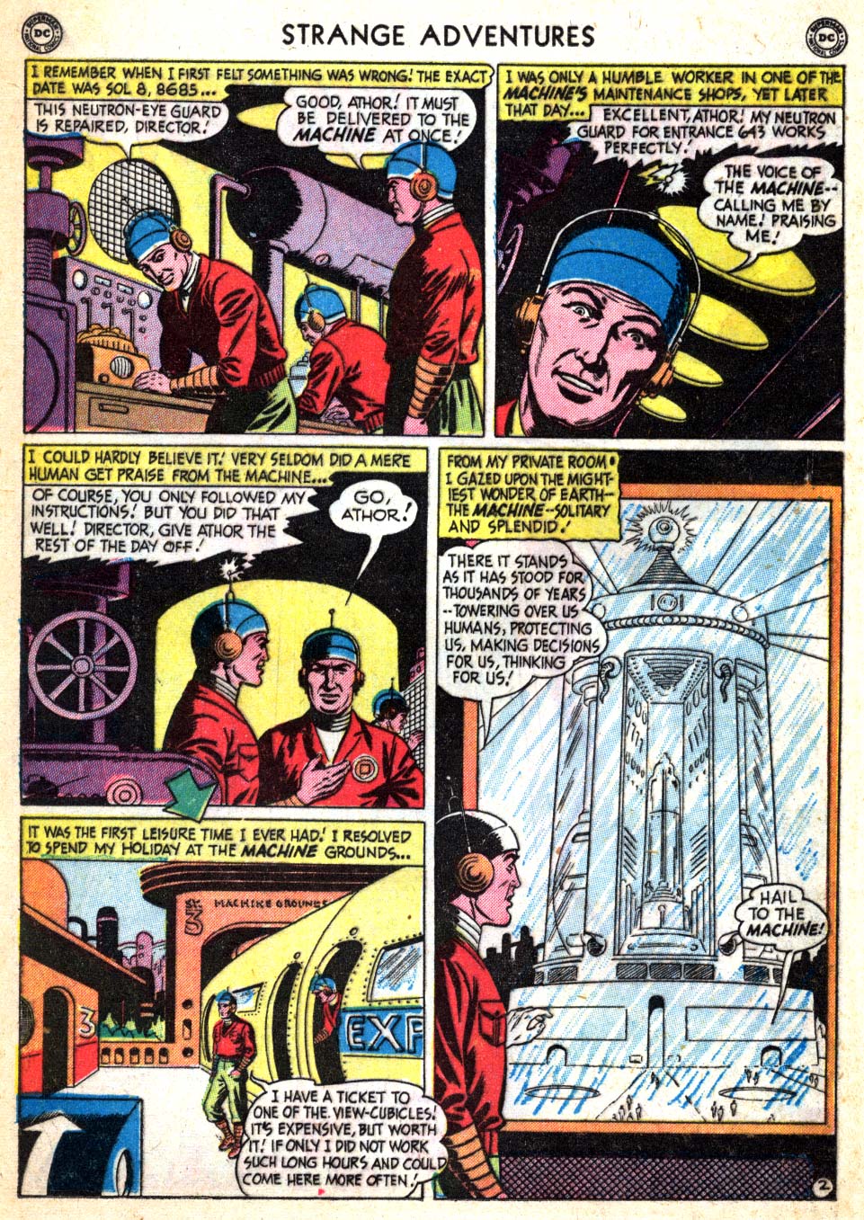 Read online Strange Adventures (1950) comic -  Issue #8 - 28