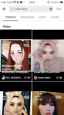 How to Turn Photos into Cartoons With Comic Face Effects on TikTok 2