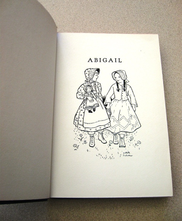 Indy Art Doll Makers Historic cloth doll, Abigail