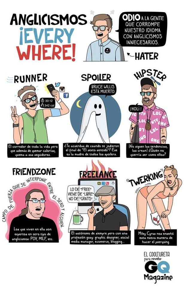 CONTROLA TU LENGUA: ¿Anglicismos sí o no? El debate está servido CONTROLA TU LENGUA: ¿Anglicismos sí o no? El debate está servido