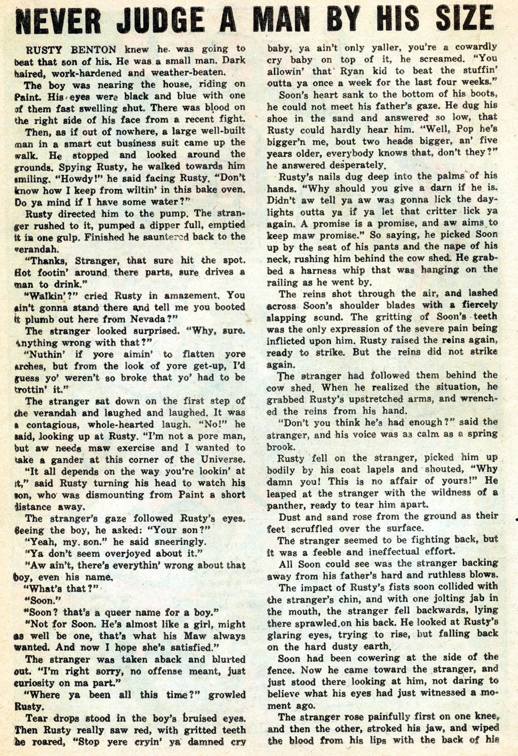 Read online Cowboy Western Comics (1948) comic -  Issue #19 - 18