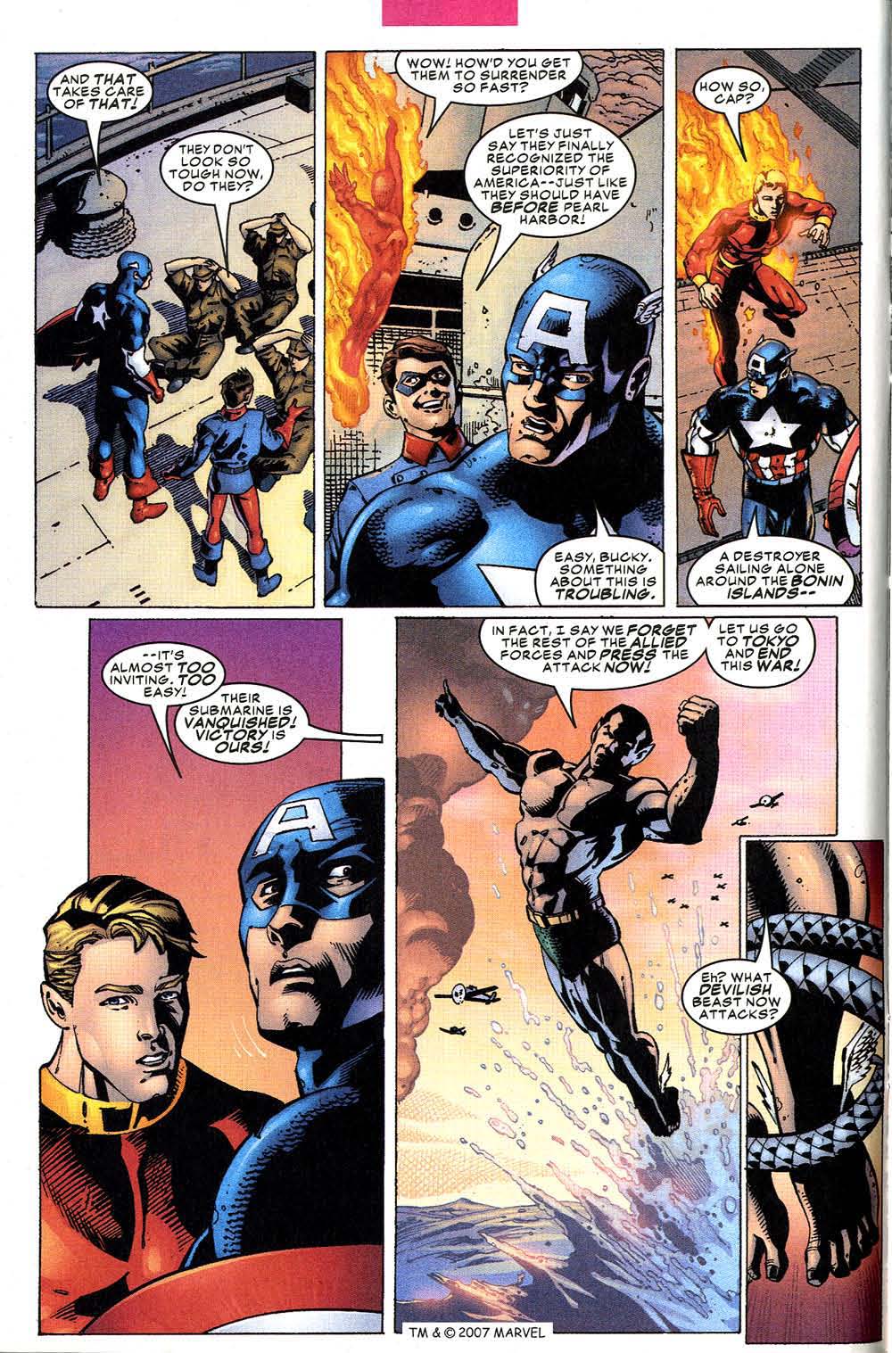 Read online Captain America (1998) comic -  Issue # Annual 2001 - 20