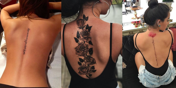 Spine Tattoos For Women