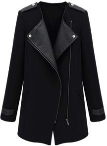 www.shein.com/Black-Contrast-PU-Leather-Trims-Oblique-Zipper-Coat-p-146981-cat-1735.html?aff_id=2525