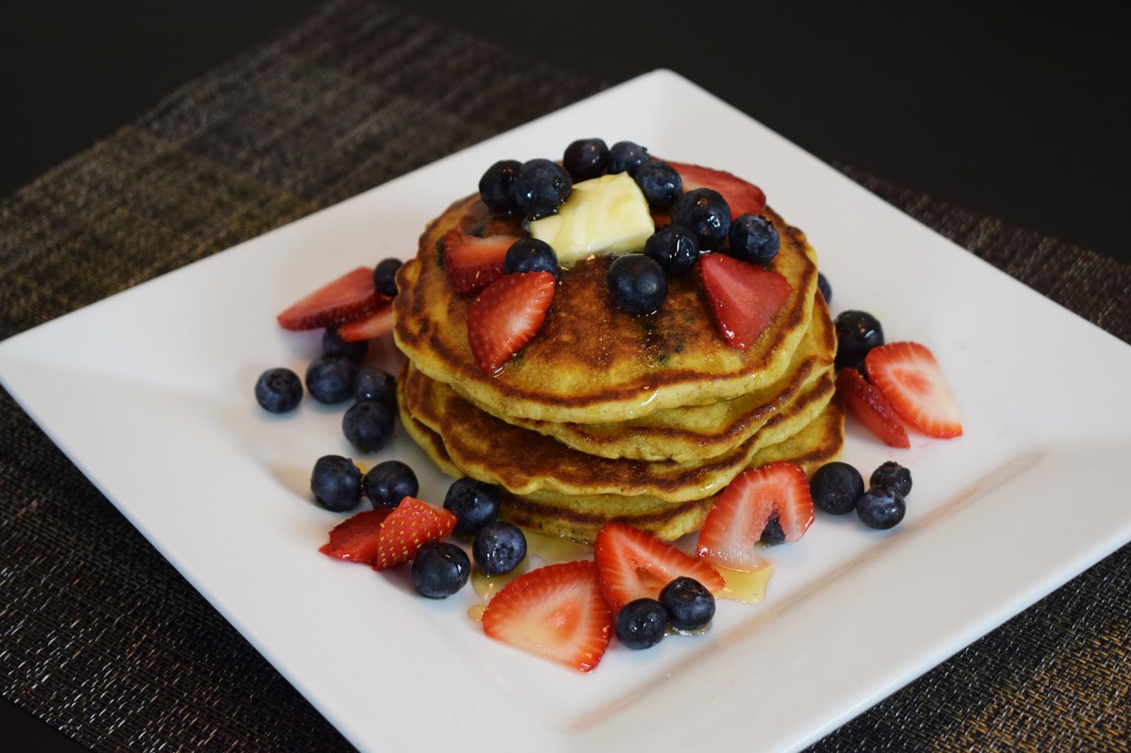 Hotcakes de Avena y Arandanos Azules! Cocina Facil