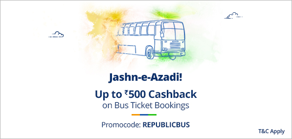 PayTM Republic Day Offer on Bus Ticket Bookings