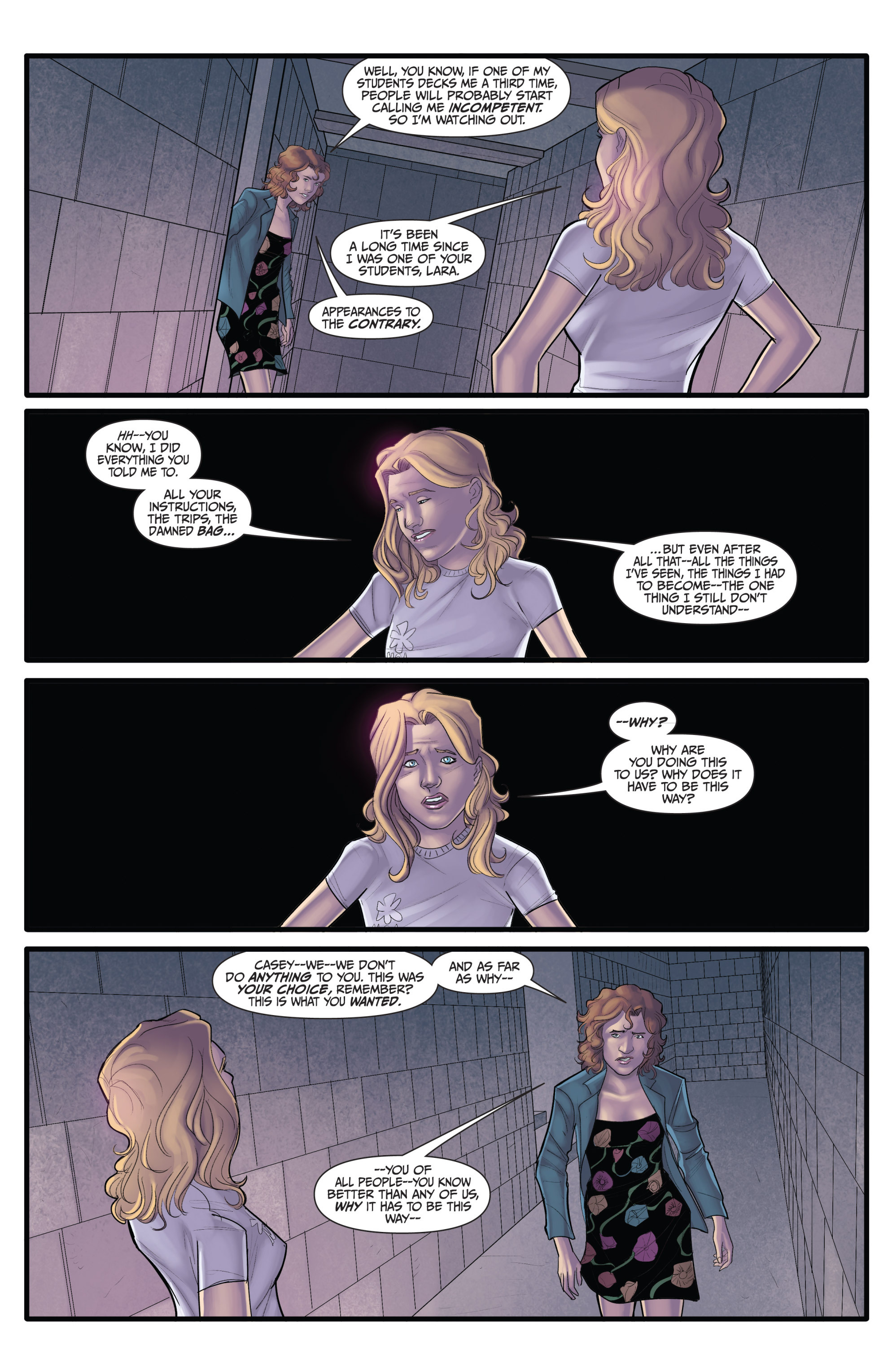 Read online Morning Glories comic -  Issue #27 - 40