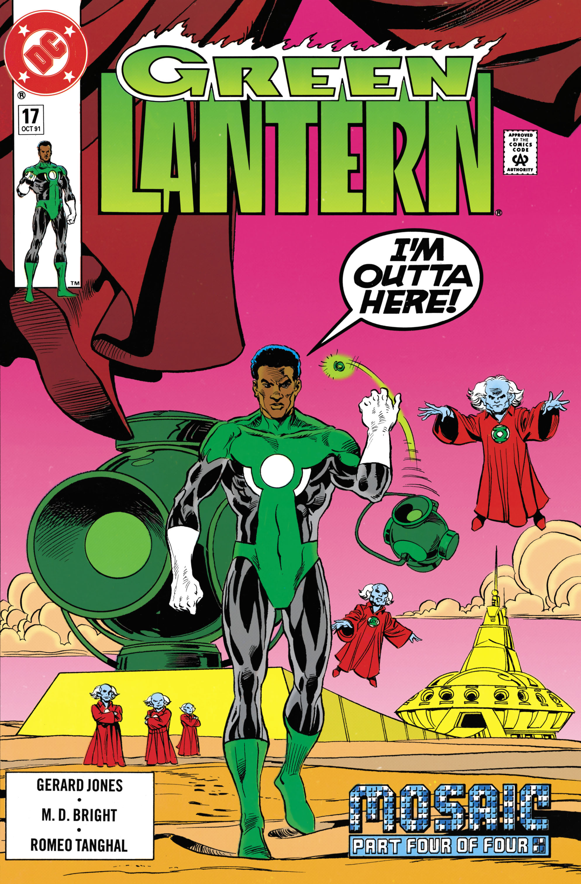 Read online Green Lantern (1990) comic -  Issue #17 - 1